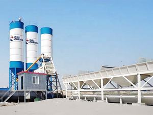 Mini Hzs25 için 240 M3/h hazır karışım küçük beton harmanlama santrali kendinden yükleme 75m3 kendinden yükleme toplu bitki fiyat - Product Image 2