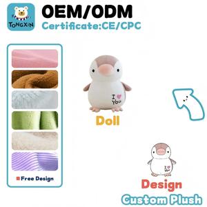 Precio <span class=keywords><strong>de</strong></span> Fábrica, Fabricación Personalizada <span class=keywords><strong>de</strong></span> Peluches <span class=keywords><strong>de</strong></span> Pingüinos con Personajes <span class=keywords><strong>de</strong></span> Películas, Fabricante <span class=keywords><strong>de</strong></span> Peluches, Lindos Animales <span class=keywords><strong>de</strong></span> Peluche, CPC, ODM, OEM - Product Image 1