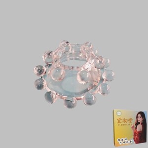 Cock Ring Set 18 Beads <b>TPE</b> Flesh Colored Delay Ejaculation Penis Ring Adult Use - Product Image 5