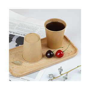 Gobelets de <span class=keywords><strong>mariage</strong></span> <span class=keywords><strong>en</strong></span> pâte de bambou à paroi unique 12/16/22oz Gobelets <span class=keywords><strong>en</strong></span> papier kraft biodégradable <span class=keywords><strong>en</strong></span> <span class=keywords><strong>carton</strong></span> - Product Image 5