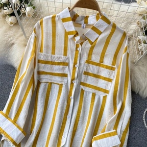 เสื้อโค้ทกลางยาวหลวมลำลองของผู้หญิง - Product Image 5