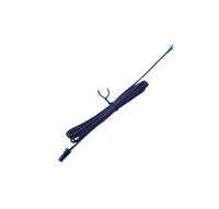 Bloc de Câblage LED à Trois Positions QUANWEI, Boîtier de Jonction 3 Ports, Fils Noirs/Rouges 2x0.34mm, Appareil Électroménager DC 12V 1-1.5A