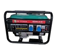 Générateur à double carburant de type ouvert 5KW 8KW 10kva 12KW 50HZ/60hz 110-240V très portable pour un usage quotidien à domicile AVR ATS CNG/GPL/Biogaz/NG