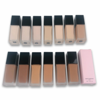 Fond de teint à couverture complète Maquillage Liquide Cosmétiques Fond de teint mat naturel imperméable à l'eau pour toutes les peaux