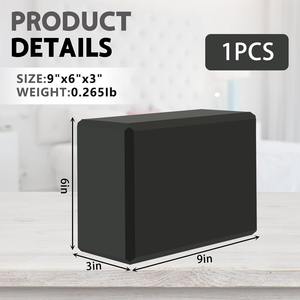 Bloques de yoga EVA personalizados para una amortiguación y estabilidad superiores durante su práctica con varios colores y densidades - Product Image 2