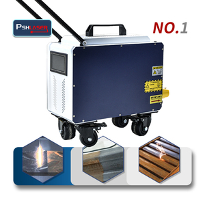 Machine de nettoyage au laser pulsé portable mini-chariot 100W-300W, décapant de <span class=keywords><strong>peinture</strong></span> laser portatif pour métal - Product Image 6