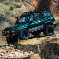 FMS 1/10 FCX10 Land Cruiser 80 Brushless RC Crawler LC80 OVR Edition 2 vitesses 4 roues motrices Pneus TOYO Lumières KC Voiture RTR