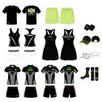 Vêtements de pickleball personnalisés Akilex, vêtements de tennis, robe de sport, shorts de fitness pour femmes, robe de golf, polo de sport, vêtements de padel, kits complets