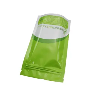 K seal bottom stand up pouches for oud Chai seed packaging with euro hole