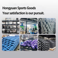 Dumbbell Hexagonal 30kg Berlapis Karet Besi Cor Anti-Selip Cepat Kering Pegangan Knurling Latihan Seluruh Tubuh Home Gym Latihan Kekuatan