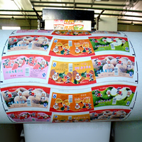 Mesin Cetak Flexografi Otomatis untuk Kotak dan Gelas Kertas Multiwarna Lebar Cetak 850mm Kecepatan 50-60m/menit Printer Kertas Tumpuk