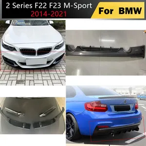 Protector de Parachoques Delantero y Difusor Trasero para Automóviles Serie 2 F22 F23 M235i M240i 220i 228i 230i M-Sport 2014-2021 - Product Image 1