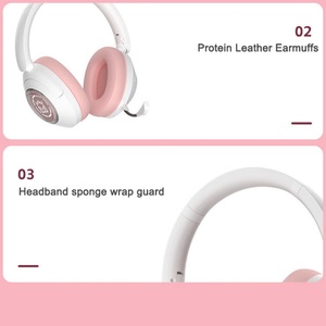 Auriculares para Juegos con Cancelación de Ruido, Auriculares Plegables V5.0 con Luz LED, Auriculares y Audífonos para Juegos - Product Image 3