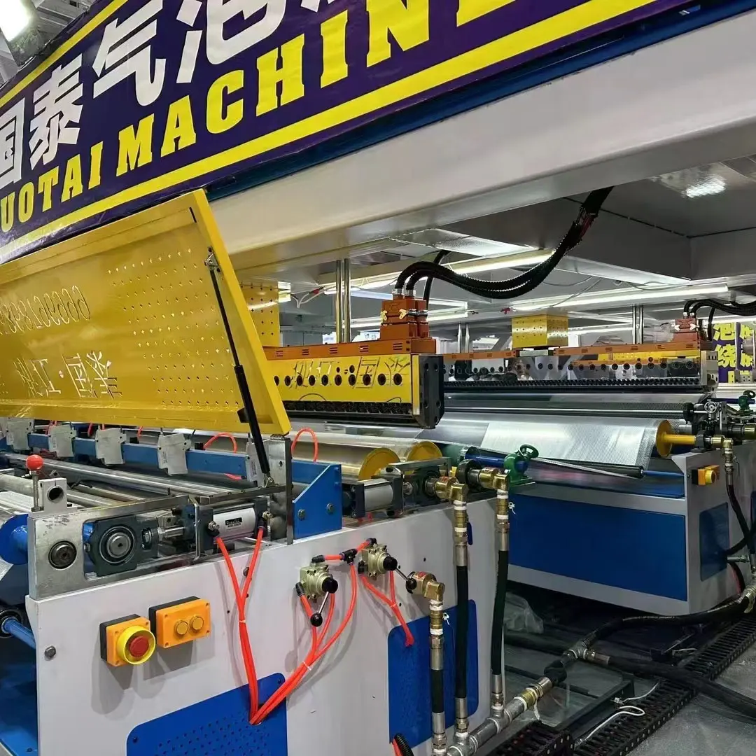 GUOTAI GT-1500 plastik hava kabarcıklı film makinesi sarma üretim makinesi