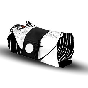 Sacs de courses pliables écologiques personnalisés en polyester recyclé réutilisable imperméable Ripstop avec impression par transfert thermique pour promotion de dessins animés - Product Image 5