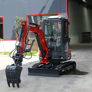 Entrega Gratuita a Domicilio, Mini Excavadora de 1 y 2 Toneladas con Motor KUBOTA y Accesorios, Miniexcavadora Pequeña para Uso en Jardín - Product Image 6