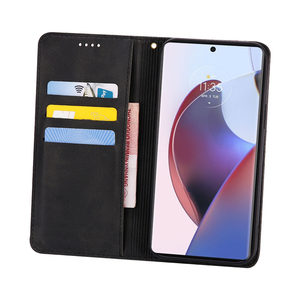 Étui de téléphone en cuir portefeuille à rabat pour <span class=keywords><strong>Motorola</strong></span> <span class=keywords><strong>Edge</strong></span> S G100 <span class=keywords><strong>Edge</strong></span> <span class=keywords><strong>Edge</strong></span> + 30X30 S30 X40 20 Lite S <span class=keywords><strong>Pro</strong></span> Fusion E20 E30 E32 E40 K14 Plus - Product Image 2