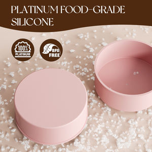 <span class=keywords><strong>Moule</strong></span> à gâteau en <span class=keywords><strong>silicone</strong></span> SILIKOLOVE, forme cylindrique personnalisable, LFGB, platine, antiadhésif, sans BPA, <span class=keywords><strong>moule</strong></span> à <span class=keywords><strong>pain</strong></span>, <span class=keywords><strong>moule</strong></span> à gâteau - Product Image 5