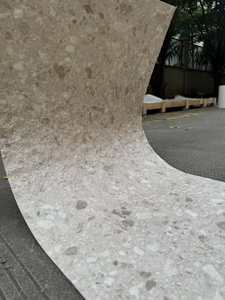 Carrelage en <span class=keywords><strong>terrazzo</strong></span> rouge personnalisé, nouveau produit, fournisseur d'or, pierres <span class=keywords><strong>de</strong></span> revêtement pour murs intérieurs et extérieurs - Product Image 4
