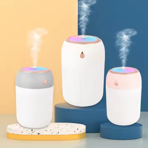 Portable LED Light 300ml <strong>Mini</strong> Ultrasonic Humidifier with Wet D Aroma Essential Oil <strong>Diffuser</strong> USB Car Air Humidifier Household Use - Product Image 5