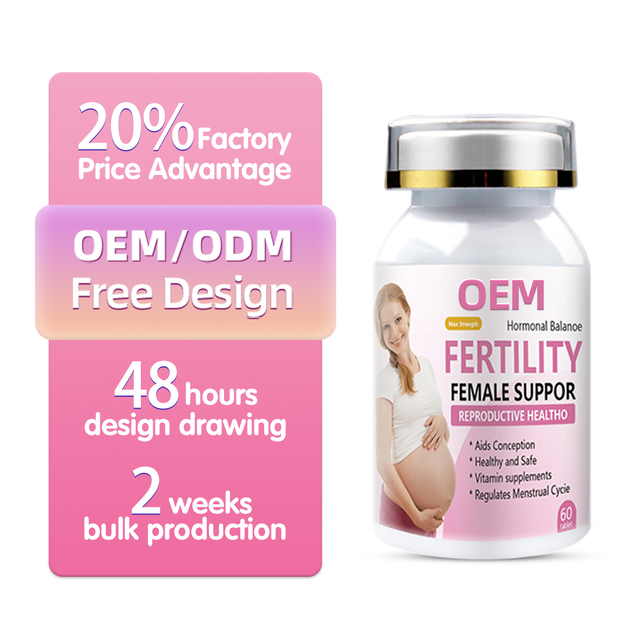 OEM Candy Manufacturer Fertility Supplements for Women Good Effect Women Fertility Tablet Fertil Aid Women