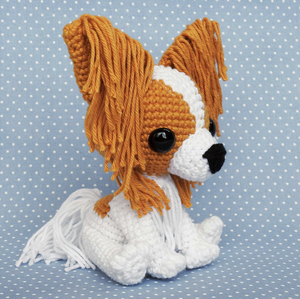 Holesale UTE Andy hecho apapillon og roroquet nitmigurumi Toys para ababy olorful nimnimal ititting tutuffed dog - Product Image 2