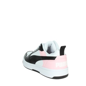 Sneakers da uomo alla moda corte 393833 scarpe da passeggio traspiranti a bassa altezza in bianco/nero/rosa con fodera in rete - Product Image 2