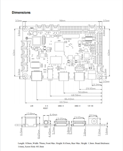 Carte mère ARM populaire DS133 Allwinner A133, affichage 4K, appareil publicitaire, affichage numérique, écran tactile, LVDS MIPI <span class=keywords><strong>DSI</strong></span> - Product Image 4