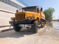 Camion citerne à huile 170 CV 6 m³ 6x6 à benne pointue, vente directe fabricant