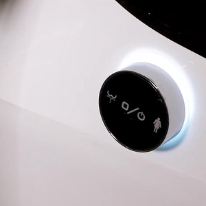 Gốm Kích Thước Lớn Tự Động Tuôn Ra Nhà Vệ Sinh Thông Minh Với Chỗ Ngồi Tự Động - Product Image 5