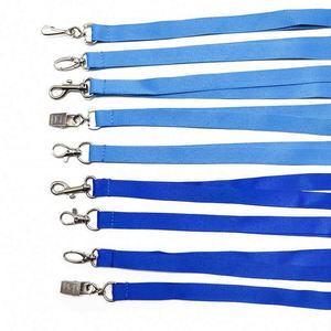 Cordons porte-badge professionnels personnalisés en polyester écologique avec support de carte d'identité et impression sérigraphiée - Product Image 4
