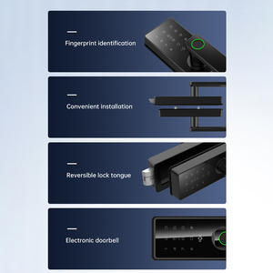 Cerradura inteligente Para puertas de vidrio thông minh kính khung cửa khóa với điều khiển từ xa - Product Image 6