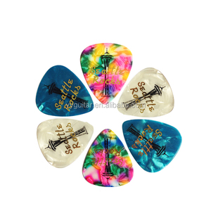 Cheerhas thương hiệu mẫu mới dập nóng in Acoustic/Guitar điện plectrum tùy chỉnh ban nhạc logo tinh tế Bass/guitar Pick - Product Image 5