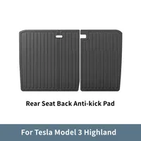 Aksesoris Body Kit Mobil Untuk Tesla Model Y Juniper Model 3 Highland Pelindung Bagasi Belakang Anti Gores Alas Penutup Jok Belakang