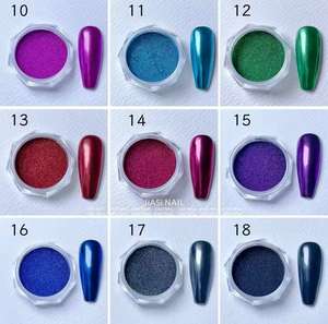 Poudre de miroir de chrome de pigment de friction de <span class=keywords><strong>sirène</strong></span> d'<span class=keywords><strong>ongle</strong></span> <span class=keywords><strong>effet</strong></span> miroir vente en gros - Product Image 4