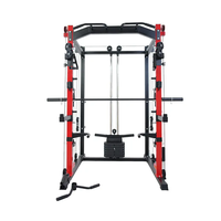 Supports de squat multifonctionnels pour salle de sport commerciale Fitness Smith Machine