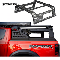 PICK-UP BULL 4X4 - Portaequipajes universal para caja de camioneta, con rodillos y cubierta, para barra antivuelco Dmax