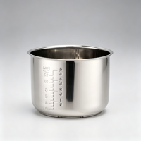 Autocuiseur en acier inoxydable 304 de qualité alimentaire Meridiwell Jiangxi 5L-165 avec double fond et cuve intérieure épaissie pour la cuisson du riz