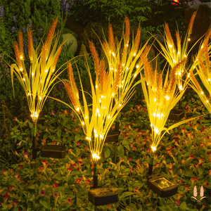 Outdoor Wheat Ear Lamp Led Decoration Park Square Luminous Simulation <strong>Rice</strong> and Wheat Landscape <strong>Light</strong> - Product Image 3