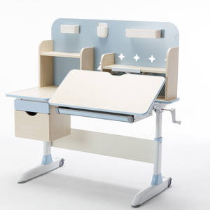 <span class=keywords><strong>โต๊ะ</strong></span>เรียนสำหรับเด็กโต๊ะสำหรับเด็กปรับความสูงได้พร้อมที่ใส่<span class=keywords><strong>หนังสือ</strong></span>ขาตั้งลิ้นชักจัดเก็บข้อมูลตามหลักสรีรศาสตร์ - Product Image 3