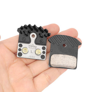 Pastillas de freno de disco de Metal DEORE J04C para MTB Road Bike Férula de alta disipación de calor Compatible con sistemas hidráulicos XTR SLX - Product Image 5