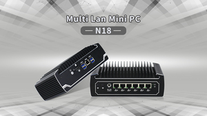 Más Popular Linux Ubuntu Ikuai Fanless Mini PC I7 8550U con 6xLAN 4xUSB3.0 <span class=keywords><strong>DDR4</strong></span> Industrial Mini Router Firewall - Product Image 4