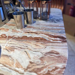 แผ่นหินอ่อนสีแดงที่ทันสมัยสำหรับวางบนเคาน์เตอร์หินธรรมชาติสำหรับห้องครัวเกาะผนังห้องนั่งเล่นห้องอาหารห้องน้ำบ้านสำนักงานโรงแรม - Product Image 3