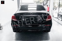 Offre Spéciale pièces de voiture pour Mercedes-Benz CLASSE E W213 e53 mise à niveau à e63 AMG ARRIÈRE diffuseur avec d'échappement conseils