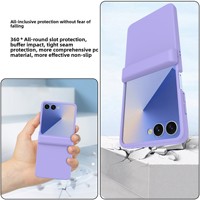 Casing ponsel desain Bisnis Samsung, sarung HP tahan guncangan TPU + PC desain bisnis untuk Samsung Galaxy Z Flip 7/6/5/4/3