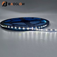 Bande lumineuse LED intelligente 3000K 4000K 6000K 12000K, étanche IP20 IP43, pour décorations de Noël, de fêtes, de maison, de jardin et d'arbres