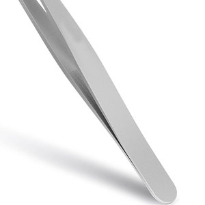 High Quality Top of Our Product Factory Wholesale Custom Private Label Customized Stainless Steel Slanted Eyebrow Tweezers - Product Image 3