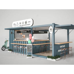 Lujo Fabricado Living Office Restaurante Contenedor Envío Cocina Contenedor Casa - Product Image 4