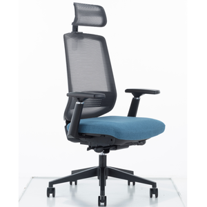 Muebles cómodos Silla ergonómica Silla elevadora de tareas ejecutivas Sillas de oficina de malla giratoria con reposacabezas - Product Image 3