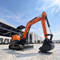 Livraison Gratuite Mini-Excavatrice sur Chenilles 3.5, 2 et 1 Tonne, Modèle EPA Kubota, pour Usage Agricole et Bâtiment, Prix Compétitifs